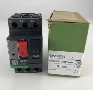 GV2ME14 Motorschutzschalter Deca 6A bis 10A Handmotor Starterknopf - Bild 1 von 8
