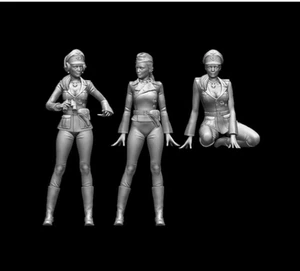 Nueva impresión 3D 1/72 Primera Guerra Mundial tanque soldado 3 personas modelo sin pintar - Imagen 1 de 5
