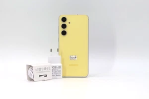 Samsung Galaxy S24 FE 5G Gelb Yellow Dual-SIM 128GB SM-S721B/DS & Gewährleistung - Bild 1 von 5