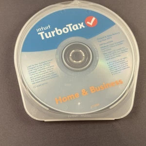Intuit TurboTax Tax Preparation Windows Mac Used Home And Business CD 2015 - Picture 1 of 5