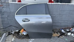 DRIVERS REAR DOOR MERCEDES A-CLASS (W177) 2018 ON GREY COMPLETE DOOR - Picture 1 of 1