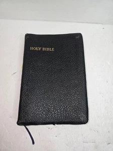 Holy Bible Dictionary Concordance KJV Red Letter Edition Collins 1959 - Imagen 1 de 9
