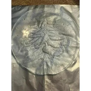Vintage Mikasa | Plato de cristal para servir árbol de Navidad - Imagen 1 de 4
