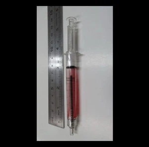 Lot 5x Syringe  ๐ Shape Pens Ball Point Pen Hospital Nurse Black Ink New Doctor - Picture 1 of 4