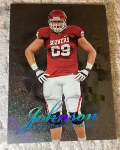 2013 Fleer Retro Flair Showcase Legacy Lane Johnson #112 /150 Eagles Sooners - Photo 1/2