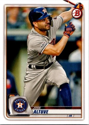 2020 Bowman #88 Jose Altuve - Image 1 of 2