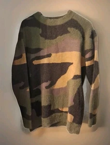 Palace Hairy Camo Long Sweater Pullover Herren Größe L EUC  - Bild 1 von 6