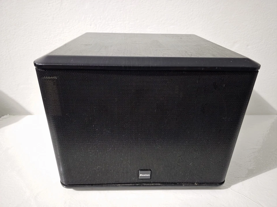 Boston Acoustics XB2 8" subwoofer alimentato sub home theater crossover AGY007210  - Immagine 1 di 4