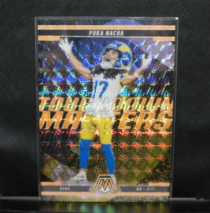 🏈 PUKA NACUA MOSAICO NARANJA | 2025 Panini Mosaic Touchdown Masters #12 | RAMS - Imagen 1 de 3