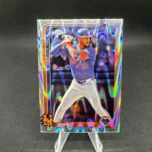 Jose Siri 2025 Topps cromo refractor RayWave #195 New York Mets - Imagen 1 de 2
