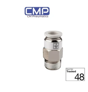 6mm 1/4 pneumatic quick coupling check valve - Picture 1 of 4