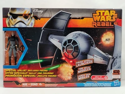 Star Wars Rebels Inquisitor's TIE Prototipo Avanzado con Figura Objetivo 2014 Foto 1 de 4