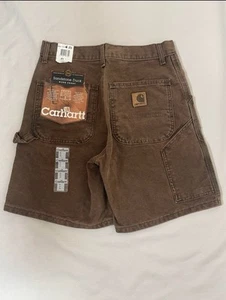 Deadstock Carhartt Shorts Pants Brown 31 New with tags Japan - Picture 1 of 4