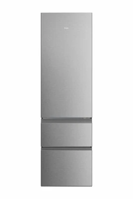 Haier Frigorifero Combinato 3 Porte 414 Lt Classe C No Frost Argento HTR3620CNMG - Immagine 1 di 4