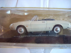 DIE CAST ALFA ROMEO SPIDER 1600 DUETTO 1966 SCALE 1\43 - Bild 1 von 1
