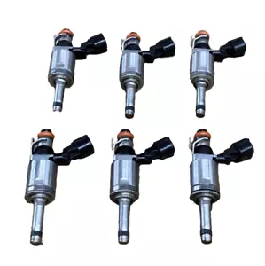 Genuine Ford Fuel Injectors SET OF 6 3.5L EcoBoost Turbo OEM BL3Z9F593B BL3E-HB - Picture 1 of 8