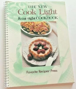 The New Cook Light and Eat Right Cookbook Favorite Recipes Press Paperback Book - Foto 1 di 12