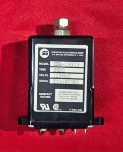 Syracuse Electronics DDR-13303 Time Relay, 5 Sec, 115VAC, Made In USA - NEW - Picture 1 of 3