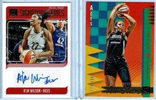 A'JA WILSON Panini Donruss WNBA Press Proof Auto Card #/199 w/FREE Insert🏀Aces