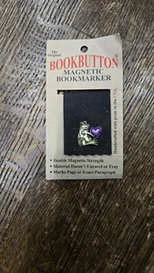 Bookbutton magnetic bookmarker- Frog-Heart - Picture 1 of 1