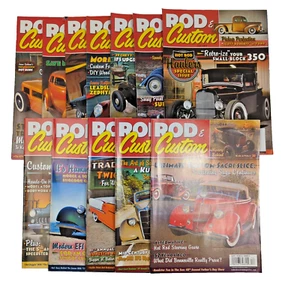 Rod And Custom Magazine 2012 Full Year Lot Set Of 12 Street Car Racing Hot Rod - Picture 1 of 14