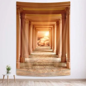 Door To Heaven Extra Large Tapestry Wall Hanging Poster Game Background Jesus - Picture 1 of 7