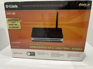 D-Link DPR-1260 Multifunction Rangebooster G USB Print Server - Picture 1 of 9