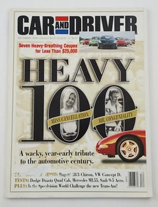 Car And Driver Magazine Hot Hatchbacks Mercedes ML55 AMG Saab 9-5 Dec 1999 - Bild 1 von 6