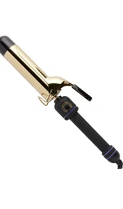 Hot Tools Pro Signature Series 24K Gold 1-1/2” Curling Iron HT1R1577 Curls - Bild 1 von 2