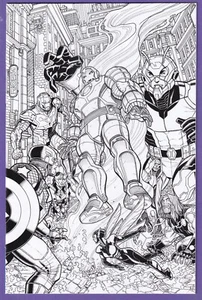 Ultimates #2 SDCC24 PX variante Bradshaw scansioni reali! - Foto 1 di 3