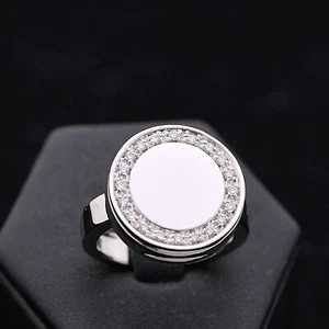 SALVINI ANELLO SEGRETI CON PORTA RICORDI ORO 18KT DIAMANTI 0.24CT LISTINO € 2395 - Foto 1 di 8