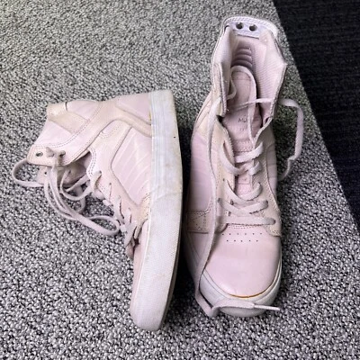 Supra Niños Talla 4 Muska Hightop 001 Rosa Zapatos Foto 1 de 4