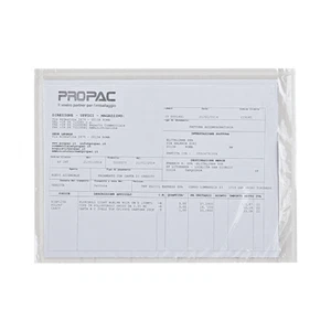 BUSTE Pac-List portadocumenti neutre 16 x 11 cm int A4 piegato in 4 1000 pz - Picture 1 of 1
