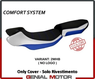Funda sillín asiento Aurelia Special Com blanco-azul (WHB) T.I.BMW R 1200 R 15>2018 Foto 1 de 2