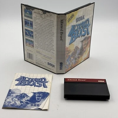 Altered Beast (Sega Master System, 1989) CIB Complete in Box - Authentic - Image 1 of 4