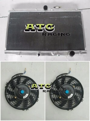Алюминиевый радиатор для HONDA PRELUDE BB6/ACCORD CD/CL H22 2,2 л MT 1997-2001 + ВЕНТИЛЯТОР - Изображение 1 из 4