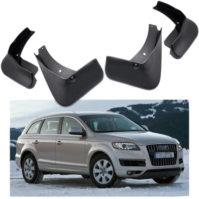 4 piezas guardabarros guardabarros guardabarros para Audi Q7 2007-2015 08 09 10 11 12 13 14 Foto 1 de 4