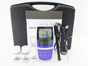 Medidor de iones NO3 con calibración debido alarma función de lectura automática con líquido estándar - Imagen 1 de 24