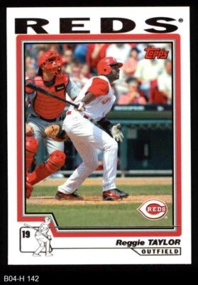 2004 Topps #142 Reggie Taylor Reds 8 - NM/MT - Image 1 of 2
