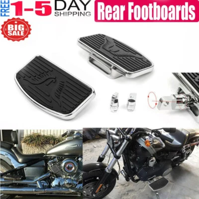 Driver/Passenger Floorboard Footboards Pedals For Harley Sportster XL 883 1200 Foto 1 de 4