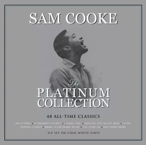 SAM COOKE - THE PLATINUM COLLECTION: 48 ALL-TIME CLASSICS (3LP WHITE VINYL) NEW - Image 1 of 1