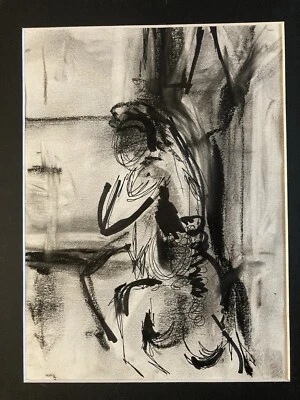 Très Beau Dessin Nu Encre  Sur Papier Femme Nue Erotique A Identifier Art - Photo 1/4