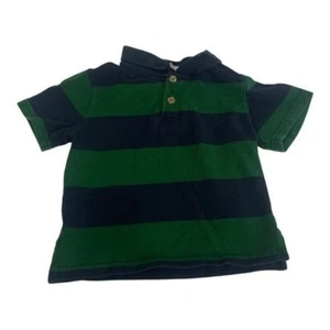 Cherokee Boys Toddler Short Sleeved Striped Polo Shirt Size 3T - Picture 1 of 5