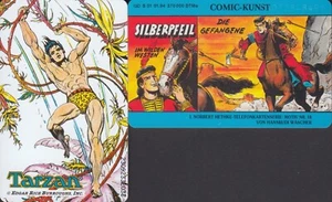 Volle S-Serie: 2 TK (06) Hethke Comic: Tarzan + Silberpfeil - Bild 1 von 1