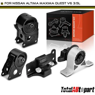 4x Engine Motor & Transmission Mount for Nissan Altima 2005 2006 Maxima Quest - Image 1 of 4