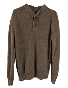 Eddie Bauer, Men's Knit Pullover, Brown, Size L Tall - Picture 1 of 3