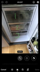 Fisher & Paykel double doors 628L FRIDGE VEGGIES CRISPER (BIN) / RX628DX1 - Picture 1 of 3