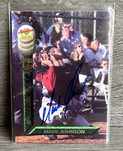 1994 Signature Rookies Draft Picks Signatures #25 Mark Johnson /7750 - Picture 1 of 2
