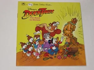 Disney A Big Little Golden Book Ducktales The Road to Riches 1987 PB Excellent - Imagen 1 de 1