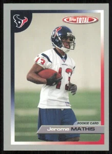 2005 Topps Total Silver #451 Jerome Mathis - Picture 1 of 2